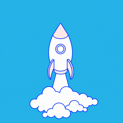 animated rocket